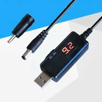  USB кабел увеличава Конвертор е от 5 до 9 В 12 Регулируема Мощност на Led Волта-Трансформатор Дисплей Регулатор на Напрежение V5d1