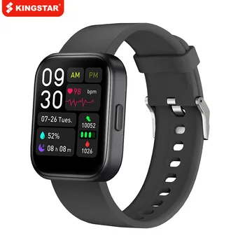  KINGSTAR GTS4 Смарт Часовници За Мъже И Жени Bluetooth Телефон Часовник е Водоустойчив Спортни Сърдечния Ритъм на Кръвта с Кислород Сън Монитори Smartwatch