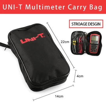  UNIT черна холщовая чанта за цифров мултицет серия UNIT, също е подходящ за мултицет на други марки