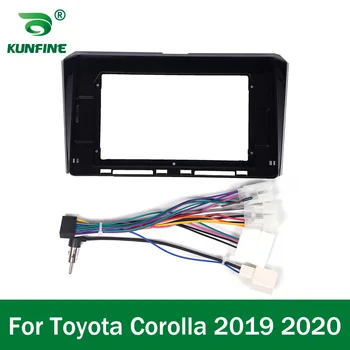  Автомобилен GPS Навигатор Стерео За Toyota Corolla 2019 2020 Радио Престилка Панел Рамка Подходящ 2Din 10 инча Тире на екрана на главното устройство