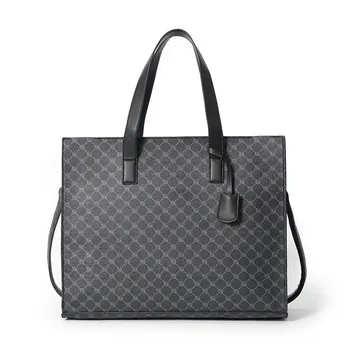  Луксозна Мъжка чанта-голяма пазарска чанта, Чанта На рамото, по-Големи Размери, дамски Чанти, Изкуствена Кожа, Модерен Дизайн, Мъжки чанти През Рамо, Чанти, Чанта На Рамото, Мъжки