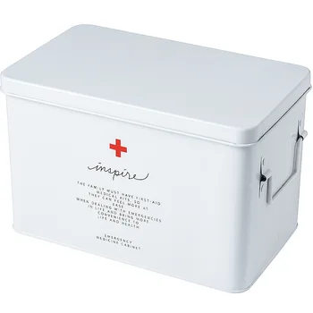  Метална Кутия За Лекарства Преносим Авариен Медицински Комплект С Голям Капацитет Многослоен Кутия За Съхранение На Домашен Медицински Комплект Шкаф