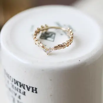  Оригинално дизайнерско майсторство на японски перо микро диамант отворен пръстен креативна резба изискан чар дамски сребърни бижута